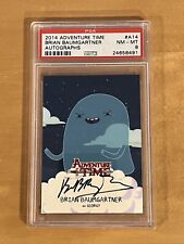 Brian Baumgartner Auto Adventure Time PSA 8  Signed picture