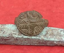 2,000 YR OLD ROMAN RING BRONZE Size #9-1/8 picture