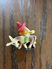 Vintage Donkey w/Sombrero Musician Rider, Donkey Old Timey picture