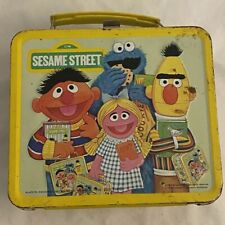 Vintage Sesame Street Metal Lunch Box 1979 Aladdin Industries picture