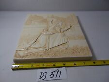 Vintage Facsimilies Ltd Plaster Wall Hanging Angel From The Annuciation Da Vinci picture