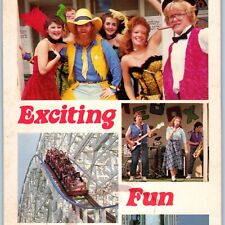 1981 Des Moines, IA Adventureland Advertising Brochure Card Amusement Park 3R picture