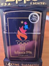 Vintage Brand New Zippo Lighter Olympic Games Atlanta 1996 picture