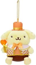 Sanrio Character Pompompurin Mascot Chain (Like Even More) Plush Doll New Japan picture
