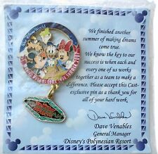 New Sealed Disney WDW Cast Pin Making Dreams Come True 2007 Polynesian picture