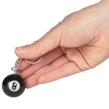 The 8 Ball Billiards Eight Ball Pool Keychain picture
