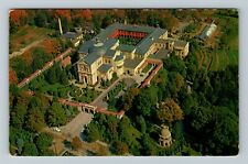 Washington DC, Franciscan Monastery, Aerial View, Vintage Postcard picture