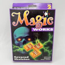 Vintage (1994) Milton Bradley Magic Works Severed Skeleton New In Unopened Box picture