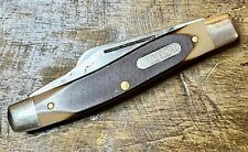 Vintage Schrade USA 8OT Old Timer Senior Stockman 3 Blade Pocket Knife 1973-2004 picture
