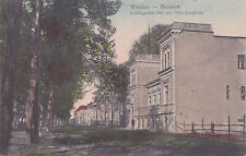 LATVIA - Windau, Ventspils, Goldingesche Str. mit Villa Langberg, Postcard 1903 picture