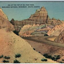 c1940s Badlands National Monument SD Top Big Foot Pass Verne Osdal Johnston A203 picture