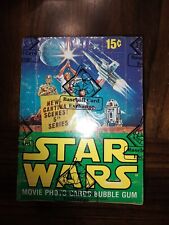 1977-78 Topps Star Wars Unopened Series 5 Wax Box BBCE Sealed picture