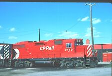 CPR 3112 GP38-2, Saskatoon, SK, 08/86; Kodachrome Original picture