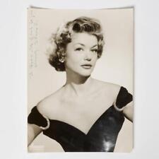 Simone Simon French Film Star Actress 1950s Signed Autographed Photograph 8x10 picture