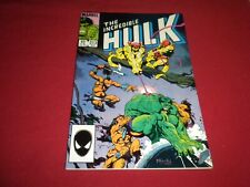 BX5 Incredible Hulk #313 marvel 1985 comic 8.5 copper age picture