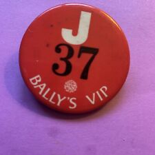 Bally's VIp Casino Clip On Button Advertising picture