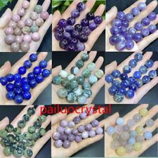 A+++ Wholesale Natural mixed Ball Quartz Crystal Sphere Reiki Healing 15mm+ Gem picture