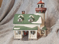Dickens Keepsake Lighthouse 1995 Vintage Village O'Well Novelty Porcelain  picture