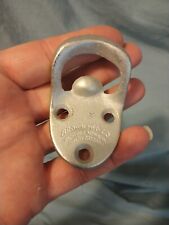 NOS Brown Mfg. Co. Wall Mount Bottle Opener USA Vintage Breweriana picture