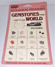 Geological Treasures - Gem Stones from Around the World with Magnifier - New picture