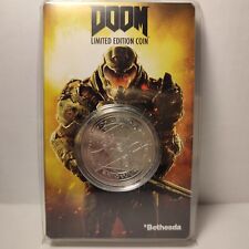 Doom Eternal Limited Edition Coin Official Bethesda Collectible Badge picture