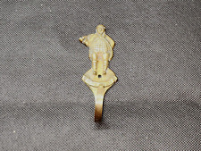 Vintage SOLID BRASS Wall Hook TONY WELLER, Dickens Character #4521 - England picture