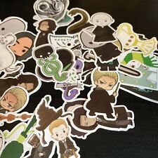 Lot Of 20 Random Slytherin Stickers Harry Potter picture