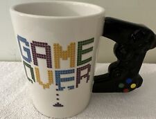 GAME OVER Video Game PS2 controller Dave and Buster Arcade Ceramic Mug 2018 picture