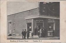 Broadway Division Str. Moving Pictures Camden Bijou Dream Theatre NJ Postcard picture