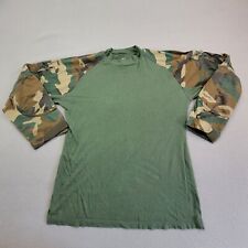 Rothco Combat Shirt Mens Medium Green Woodland Camo Digital Tactical Airsoft picture