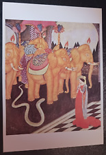 vtg postcard Edmund Dulac Serpent Prince illustration  art unposted picture