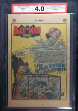 Batman #74 CPA 4.0 SINGLE PAGE #1/2 1st app Mr Hydo Bob Kane art picture