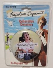 Napoleon Dynamite Collector Tin 4 Coaster Set Vintage Collectible NEW Sealed picture