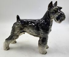 Vintage Shafford Schnauzer Puppy Dog Porcelain Figurine 160 Japan 7.5