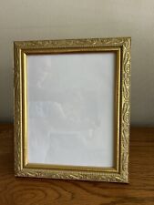 Vintage 8x10 Photo Picture Frame Gold Ornate Wooden picture