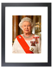 Her Royal Majesty Queen Elizabeth of England Matted & Framed Picture Photo picture