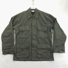 Rothco Ultra Force BDU Field Jacket Top Mens Small Green Regular Fit Full Zip picture