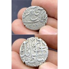 Islamic Mughal ERA Shah Jahan Solid SLIVER Rupee Coin Rare picture