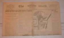 New York World Newspaper, August 19, 1898 - Man Who Surrendered Manila picture