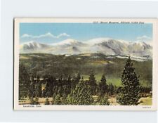 Postcard Mount Massive and Mount Elbert Leadville Colorado USA picture