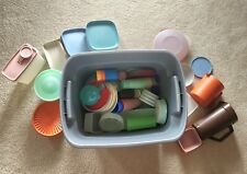 Large Lot Of Vintage Tupperware Various Items, and Conditions picture