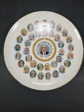 1977 American Presidents Ending with Gerald Ford Commemorative Ceramic Plate 9