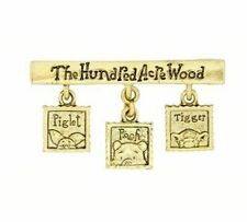 Vintage Disney The Hundred Acre Wood Pooh Piglet Tigger Peekaboo Charm Pin V774 picture