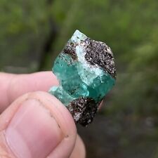 Emerald Specimen Natural Rough Rare Emerald Crystal Stone Origin Chitral pak picture