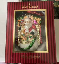 WATERFORD HOLIDAY HEIRLOOM ORNAMENT “SANTA ARRIVES”  (44.5.43) picture