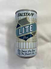 Falstaff Lite Beer Can - Steel Can - Pull Tab, Opened on Top - 12 Ounce Size picture
