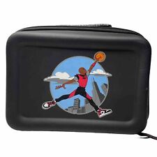 Michael Jordan Black Soft Lunchbox Zipper Closure picture