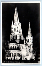 RPPC St Fin Barre's Cathedral CORK Ireland Postcard picture