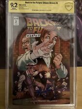 Back To The Future Citizen Brown #2 CBCS 9.2 Witness Signed Christopher Lyyod picture