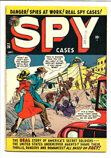 Spy Cases #1, (#26), 1950 DC, PRE-CODE Crime, War, Spies, 7.0 FN/VF picture
